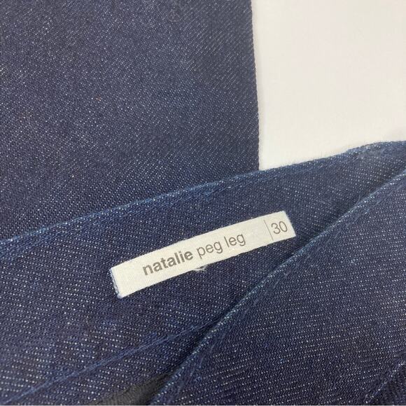 Paper Denim & Cloth | Natalie Peg Leg Dark Wash Skinny Straight Jeans Cotton 30 - Picture 5 of 7